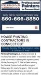 Mobile Screenshot of perkinspaintingct.com